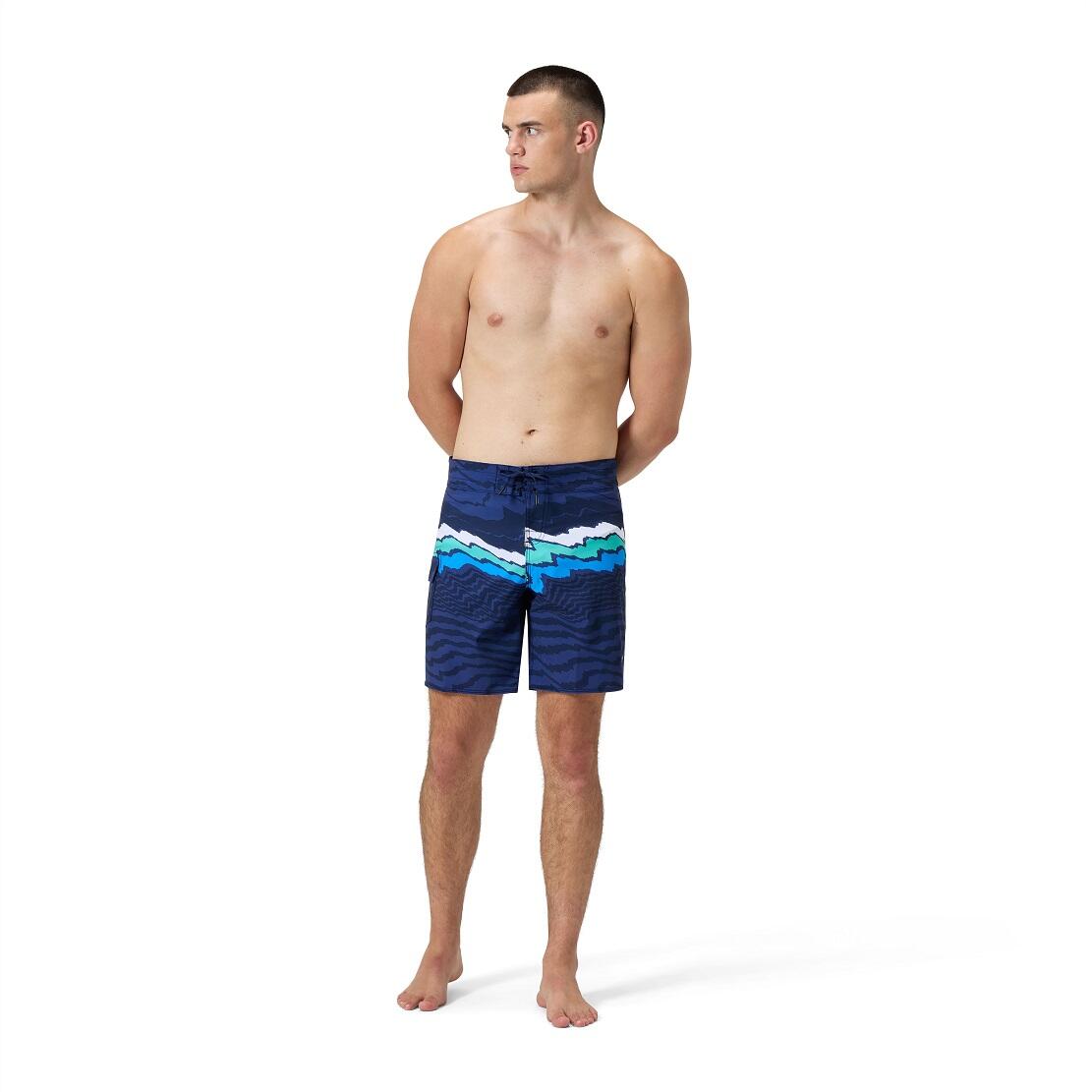 Spodenki szorty męskie kąpielowe Speedo Stripe Flex BoardShort 3/7
