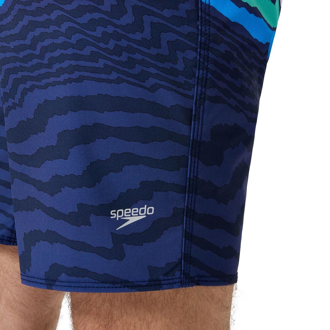 Spodenki szorty męskie kąpielowe Speedo Stripe Flex BoardShort 6/7