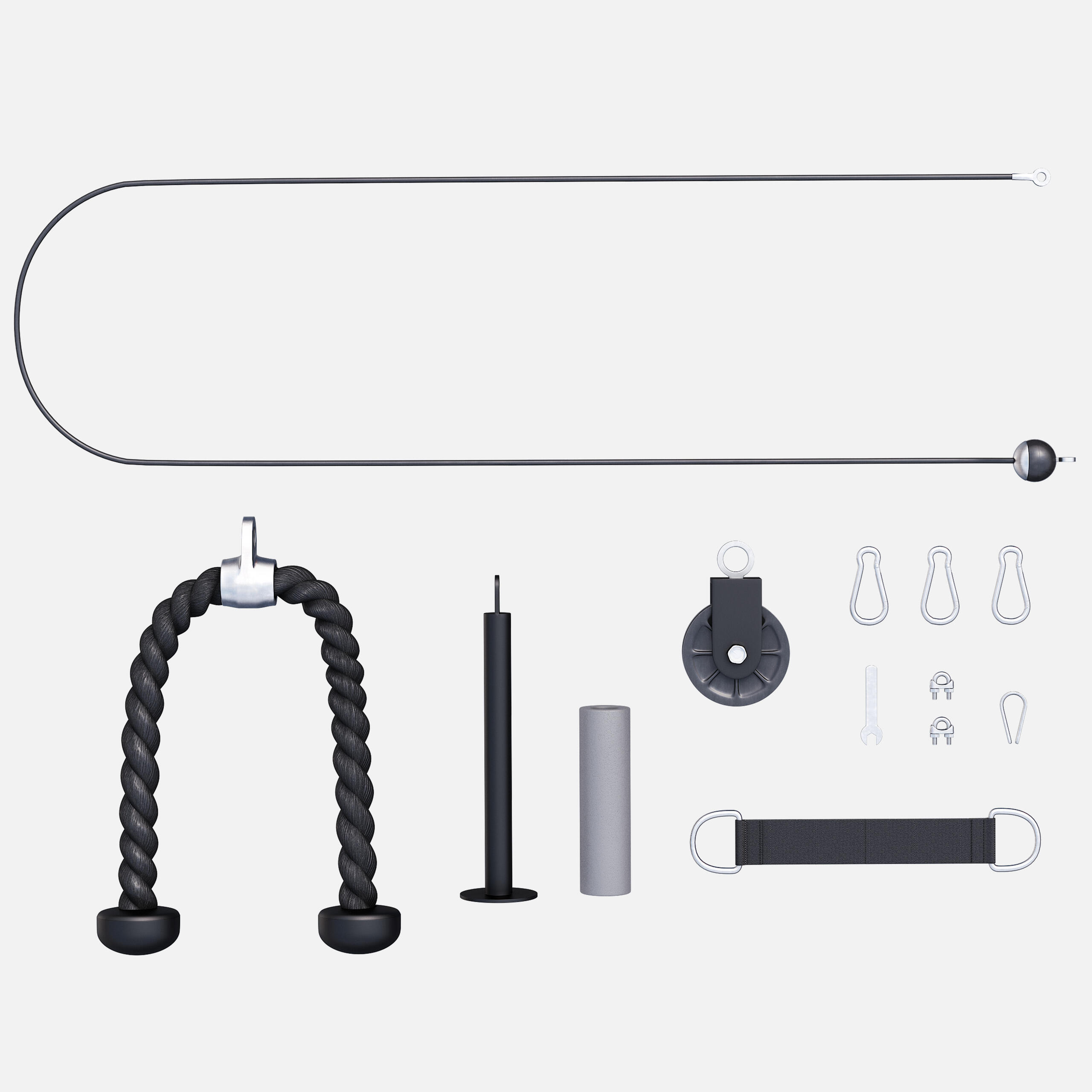 Kabeltrekstation - Cable pulley - Lat pulley - kabeltreksysteem 5/7