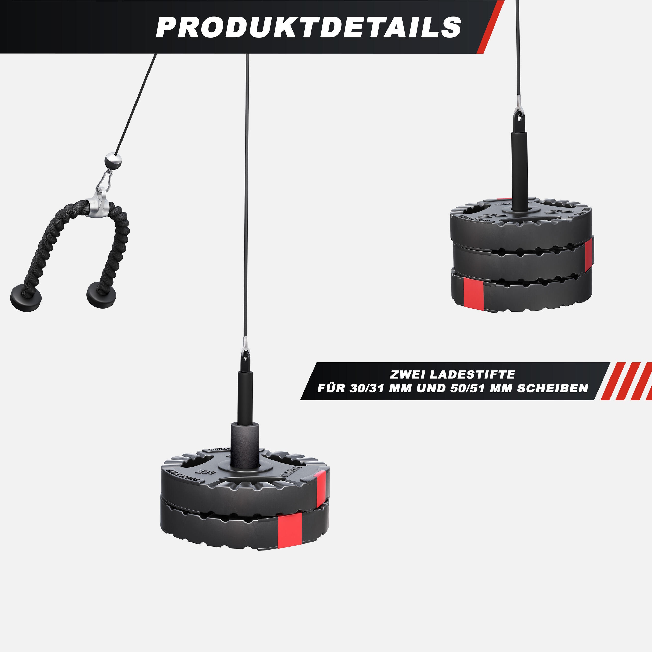 Kabeltrekstation - Cable pulley - Lat pulley - kabeltreksysteem 7/7