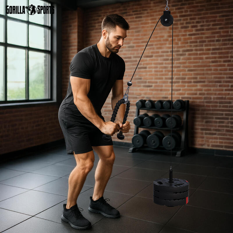 Rallonge De Câble De Gym à Domicile - 2 Câbles De Système De Poulie De