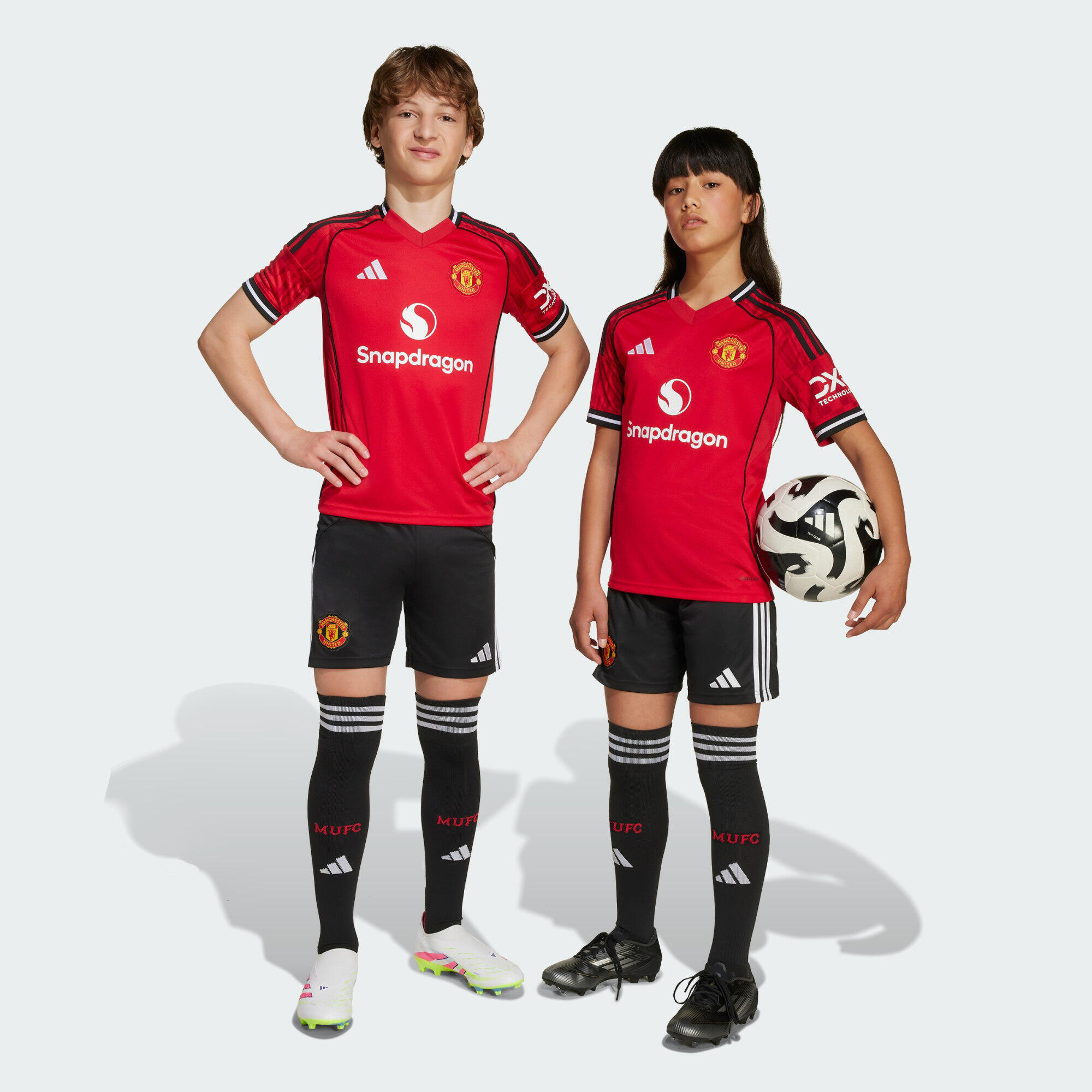 Szorty Manchester United 25/26 Home Kids