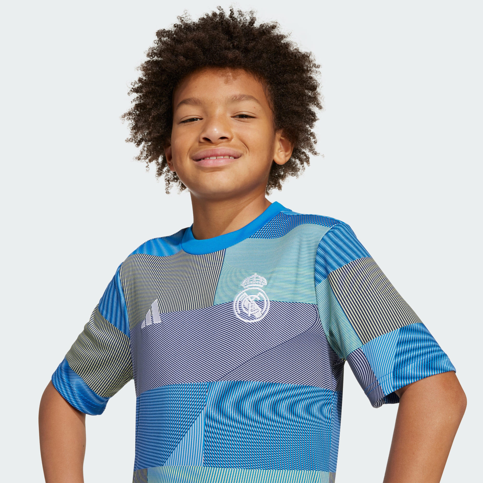Maglia Pre-Match 25/26 Junior Real Madrid 4/6