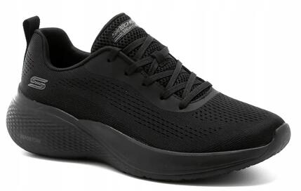 Buty Damskie Skechers Bobs Infinity 117550-Bbk Czarne Niskie Lekkie 36