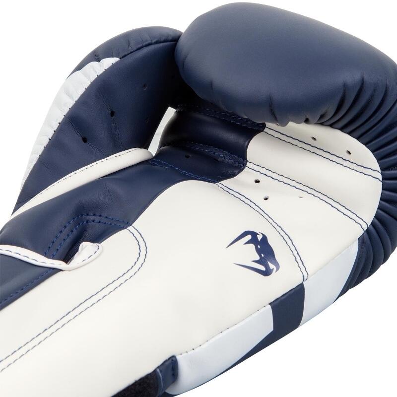 Boxerské rukavice VENUM ELITE - bílo/modré 4/6