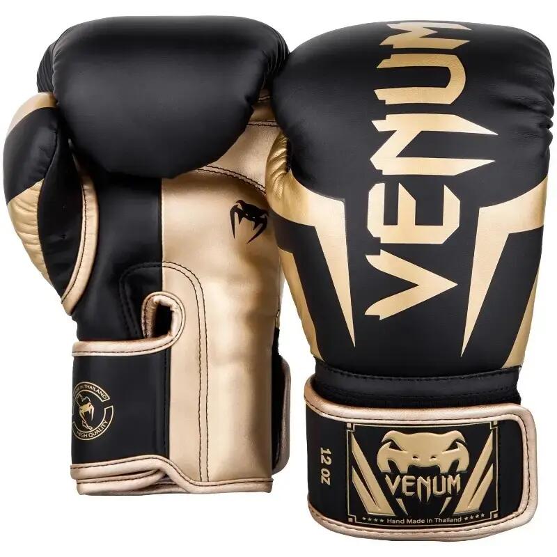 Venum Elite bokshandschoenen zwart/goud 12oz 2/5