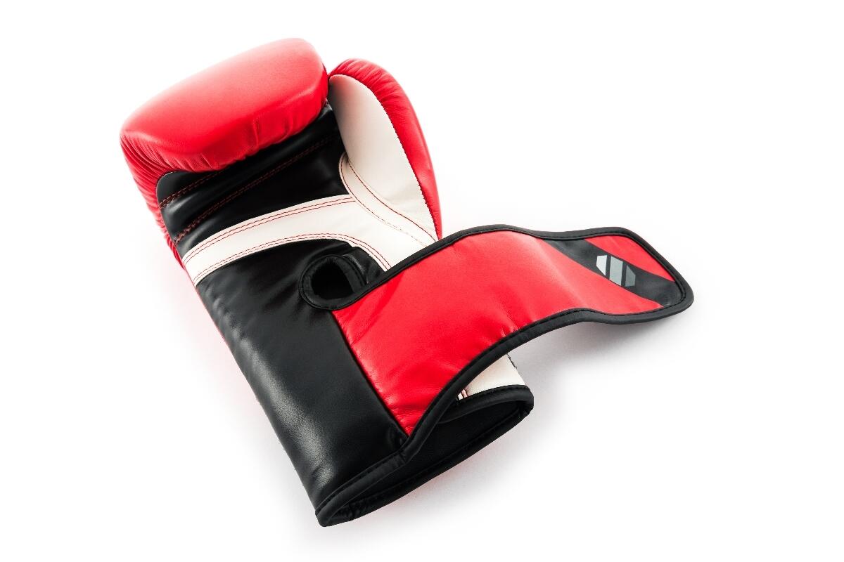 UFC PRO Trainings-Boxhandschuhe – Rot/Schwarz – 14OZ 3/7