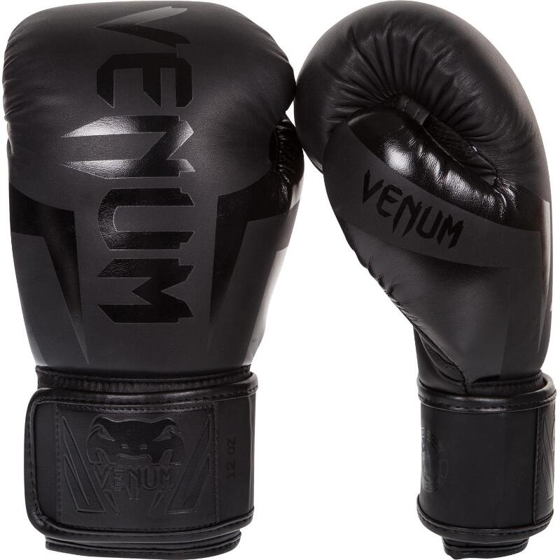 VENUM Boxerské rukavice ELITE - Matně černé