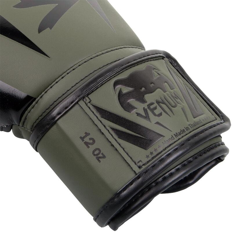 Boxerské rukavice VENUM ELITE - zelené 5/6