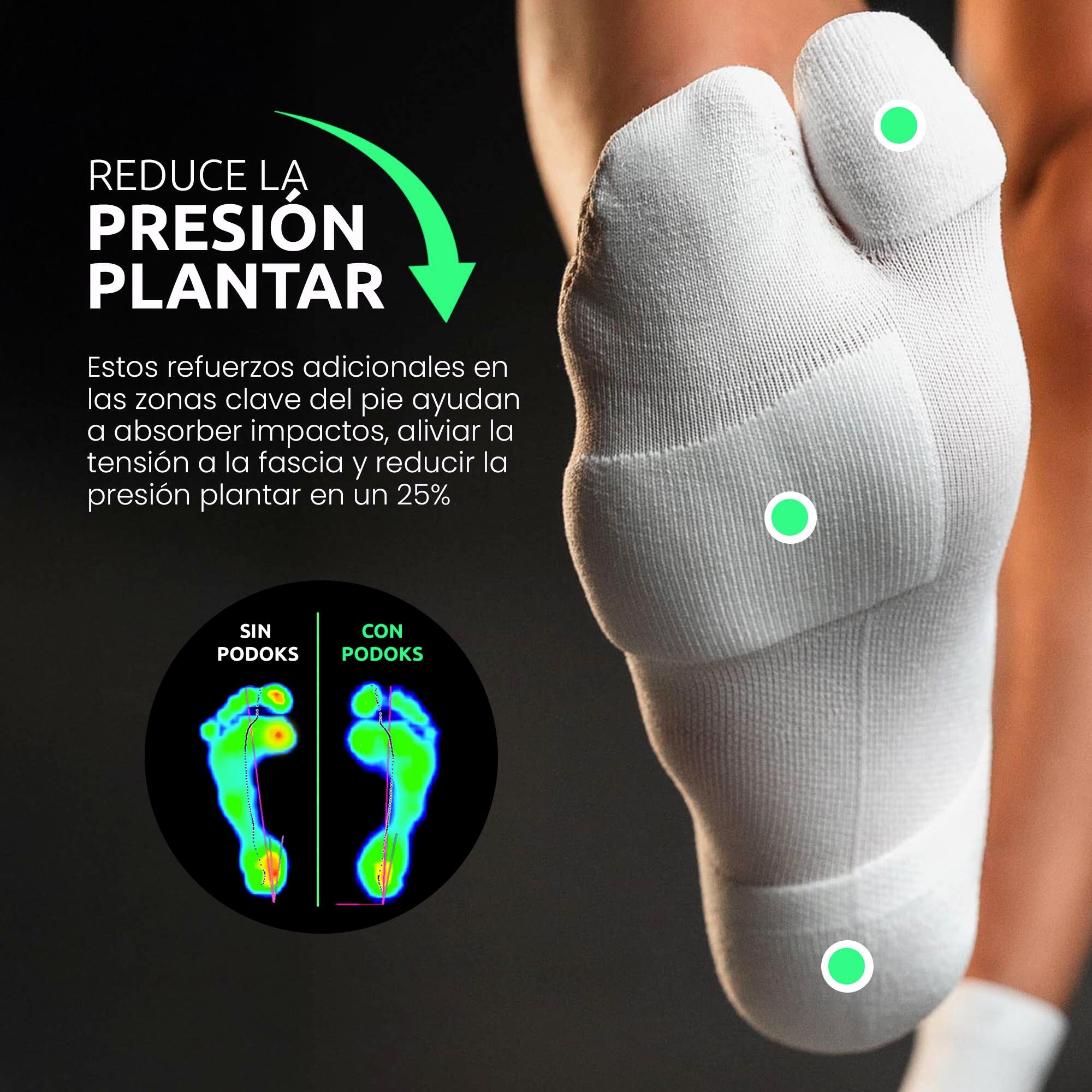 Calcetines Biomecánicos Running Blanco 2/8