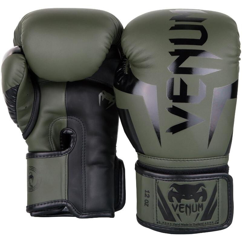 Boxerské rukavice VENUM ELITE - zelené 2/6