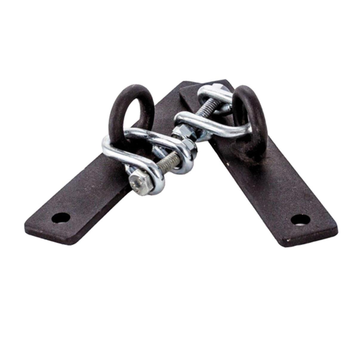 Metal Boxe - Attache Sol-plafond - Suspension De Sac - Gris|noir - Taille Unique - Decathlon