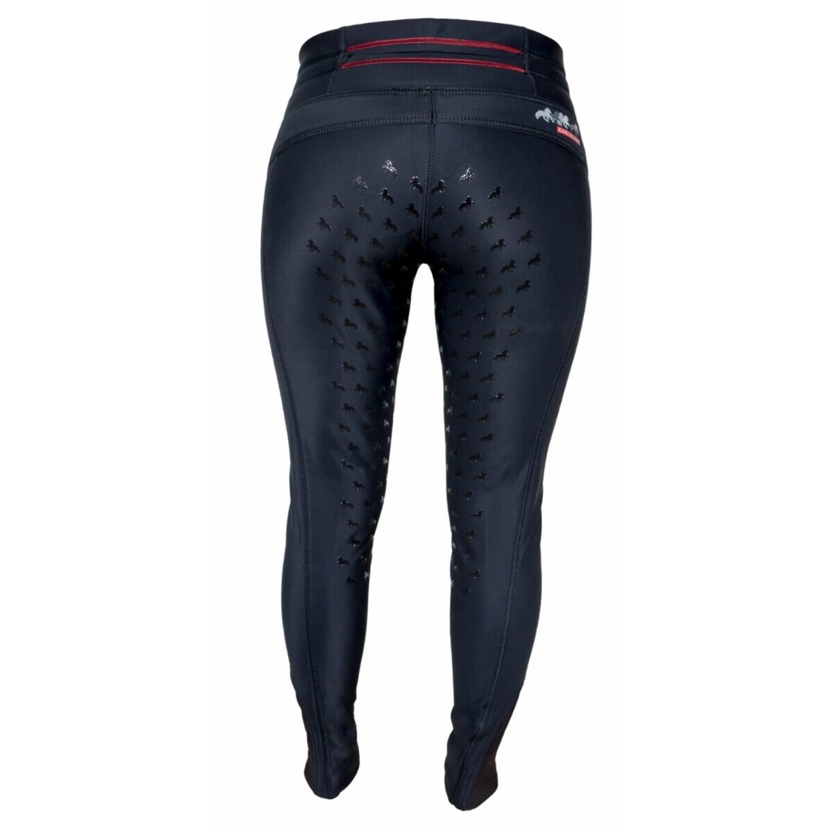 Legging équitation full grip femme Karlslund Galdur 2/3