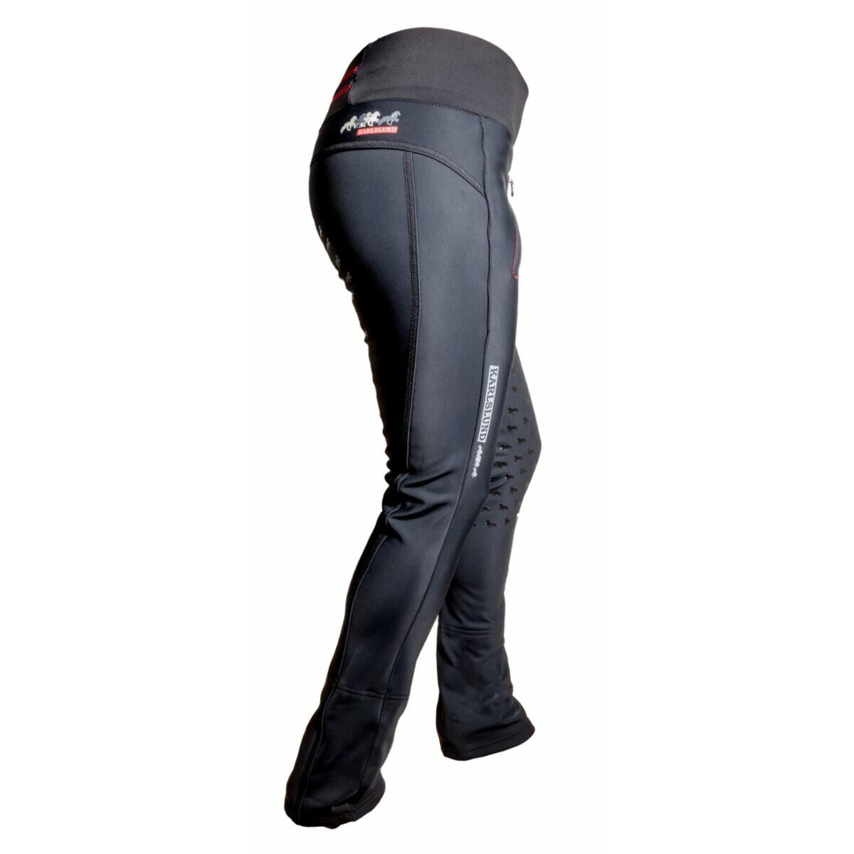 Reitleggings Full Grip Winter Frau Karlslund Galdur Jodhpur 4/5