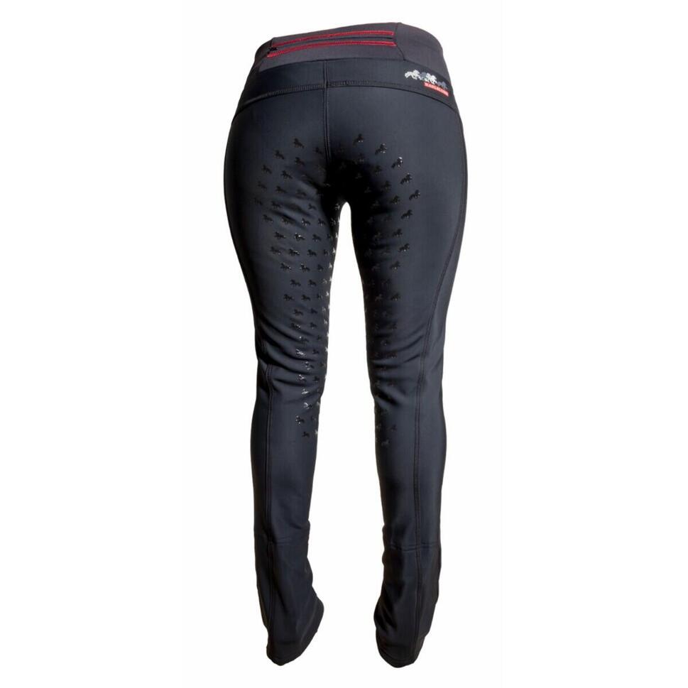 Damskie zimowe legginsy jeździeckie z pełną przyczepnością Karlslund Galdur Jodh