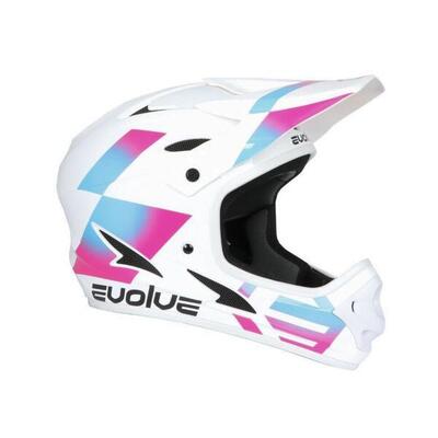 Casco Evolve Storm - Bianco/Galaxy