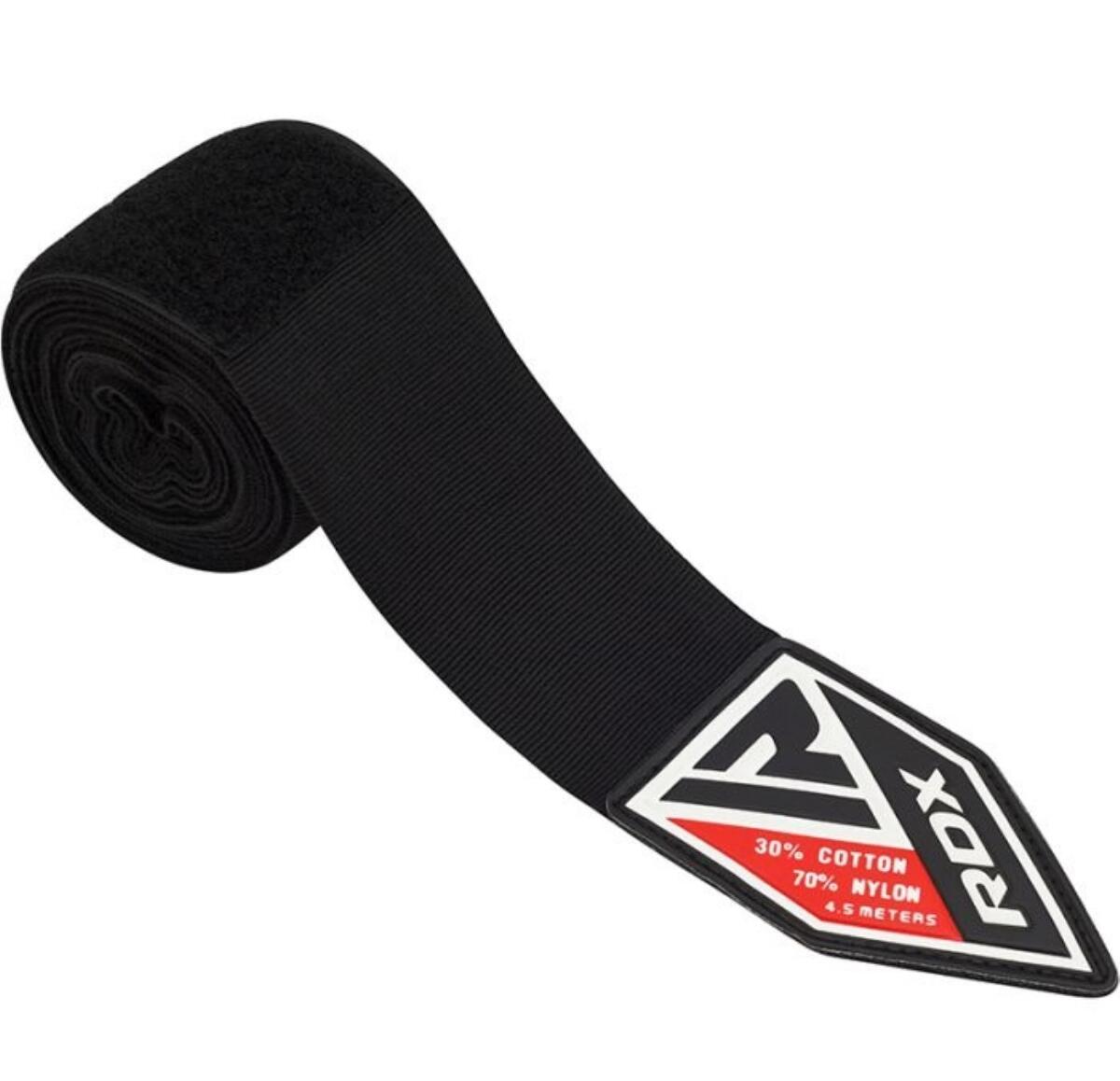 RDX Bandes de Boxe WX Pro 4.5 m – Noir 4/6