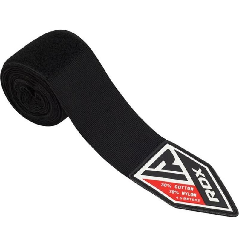 Bandaje elastice RDX 4,5 m, Negru.