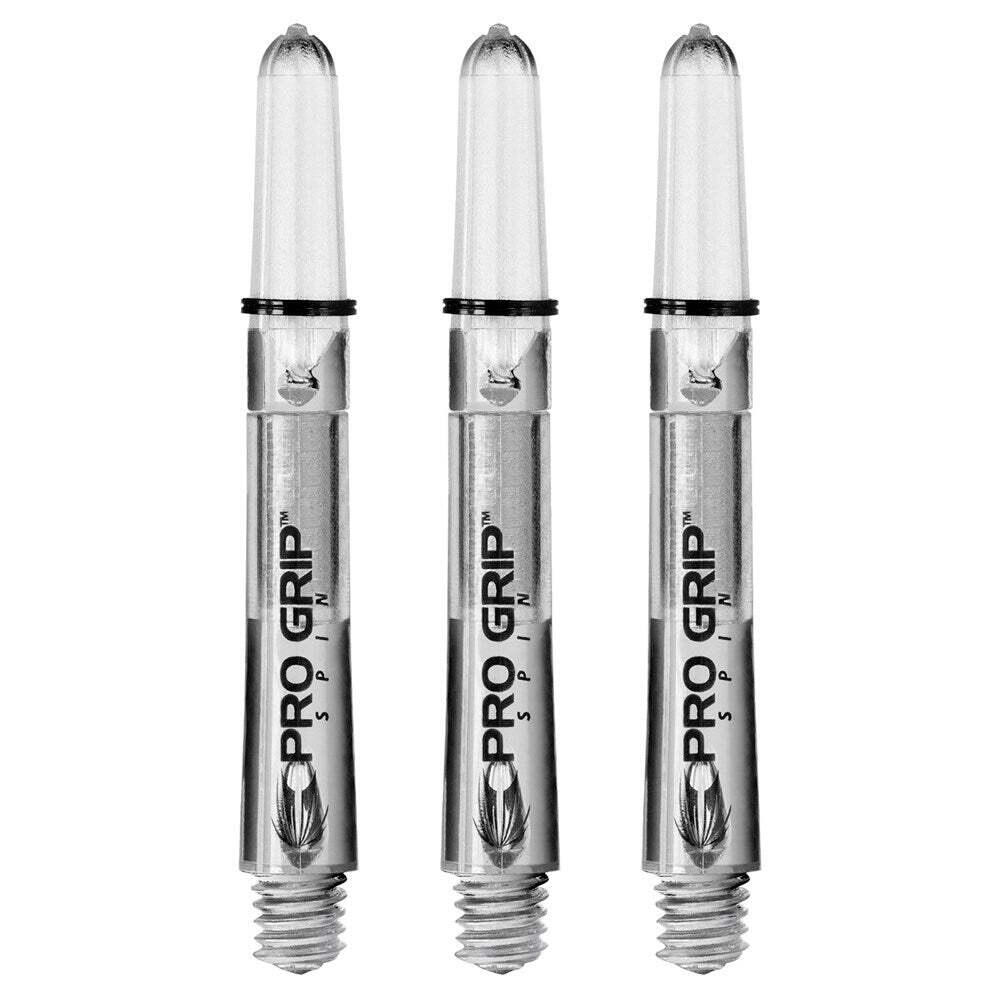Target Pro Grip Polycarbonate Spin Shaft Intermediate - Clear (3pc)
