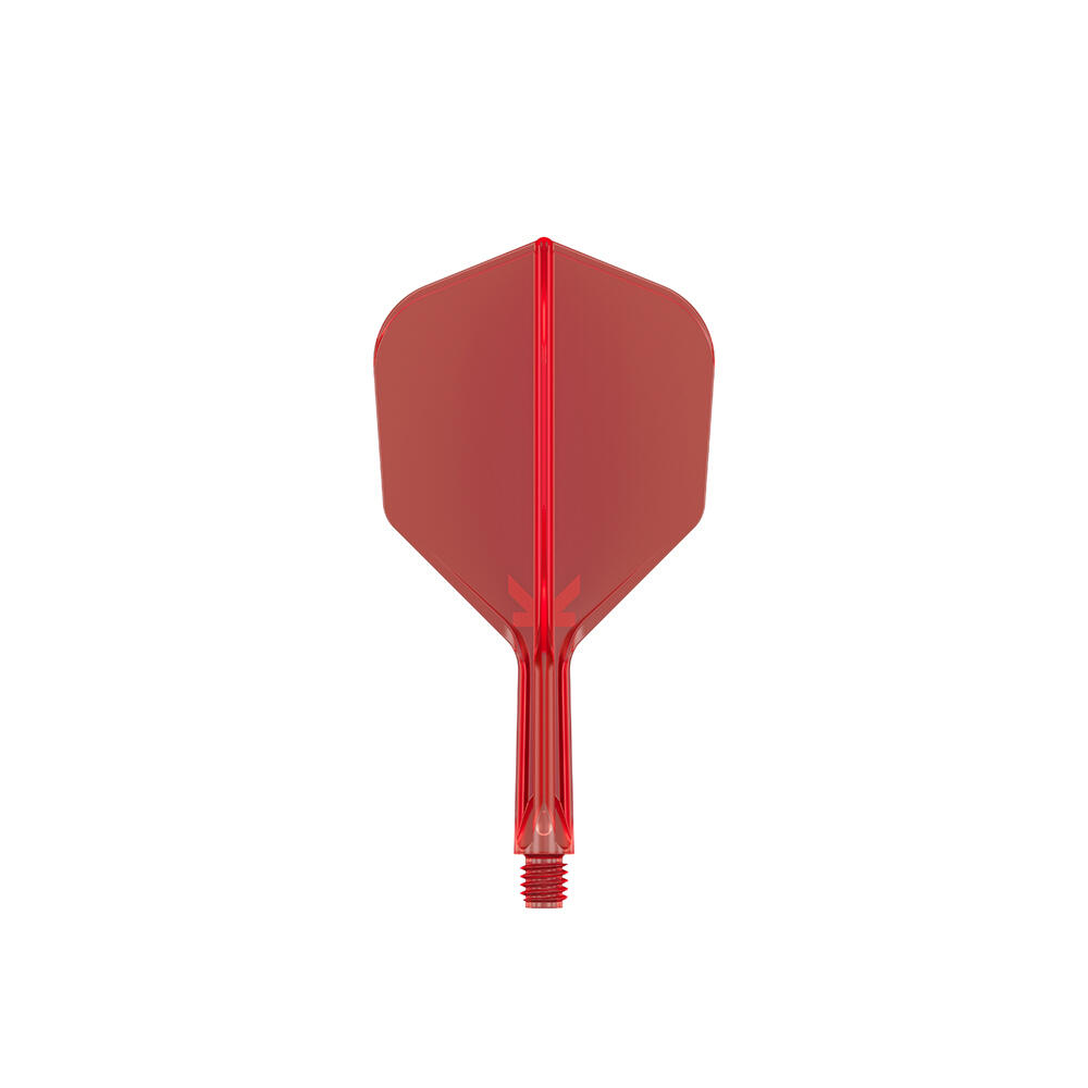 Target K-Flex Moulded Flight & Shaft No.6 Medium - Red