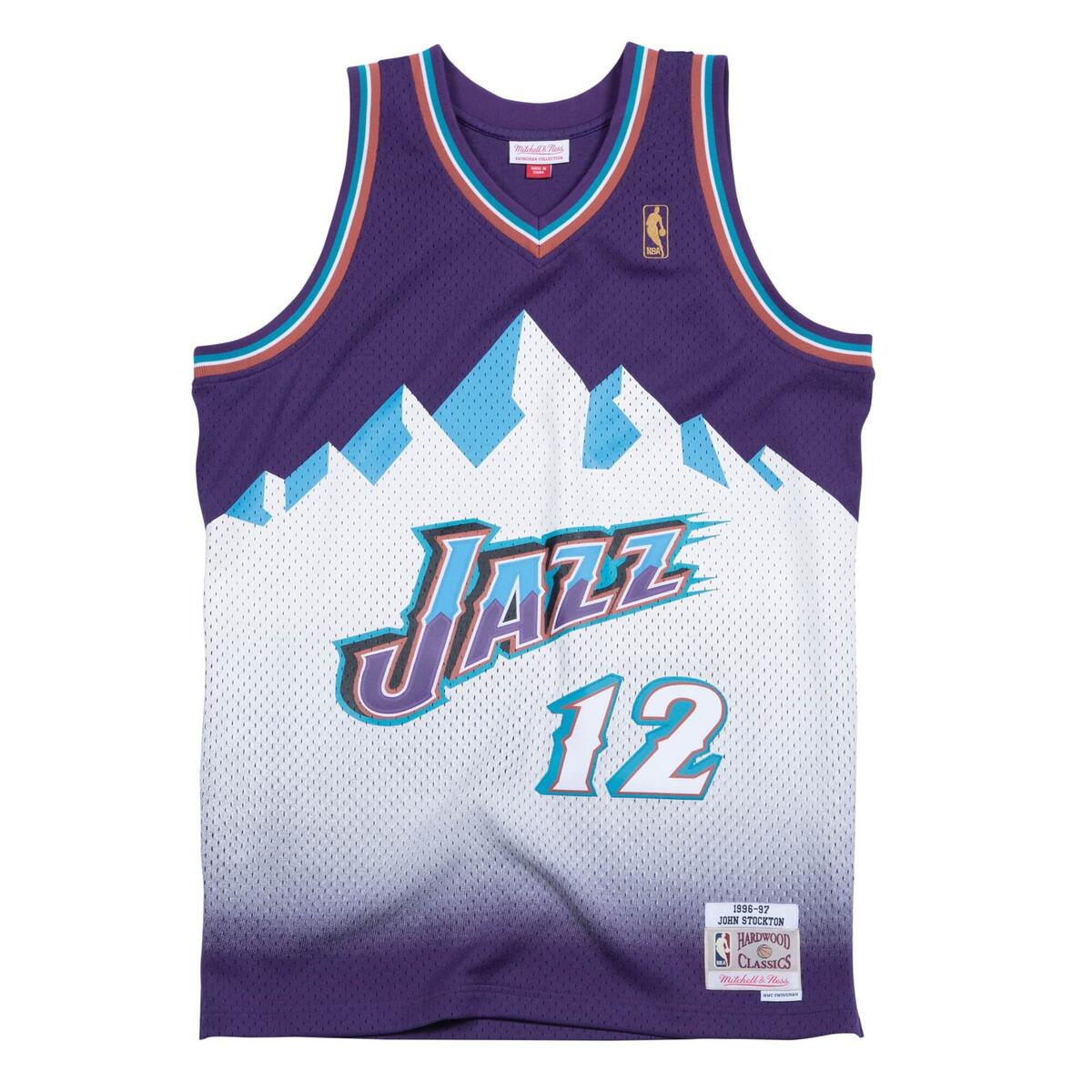 MITCHELL & NESS Maglia Nba Utah Jazz John Stockton