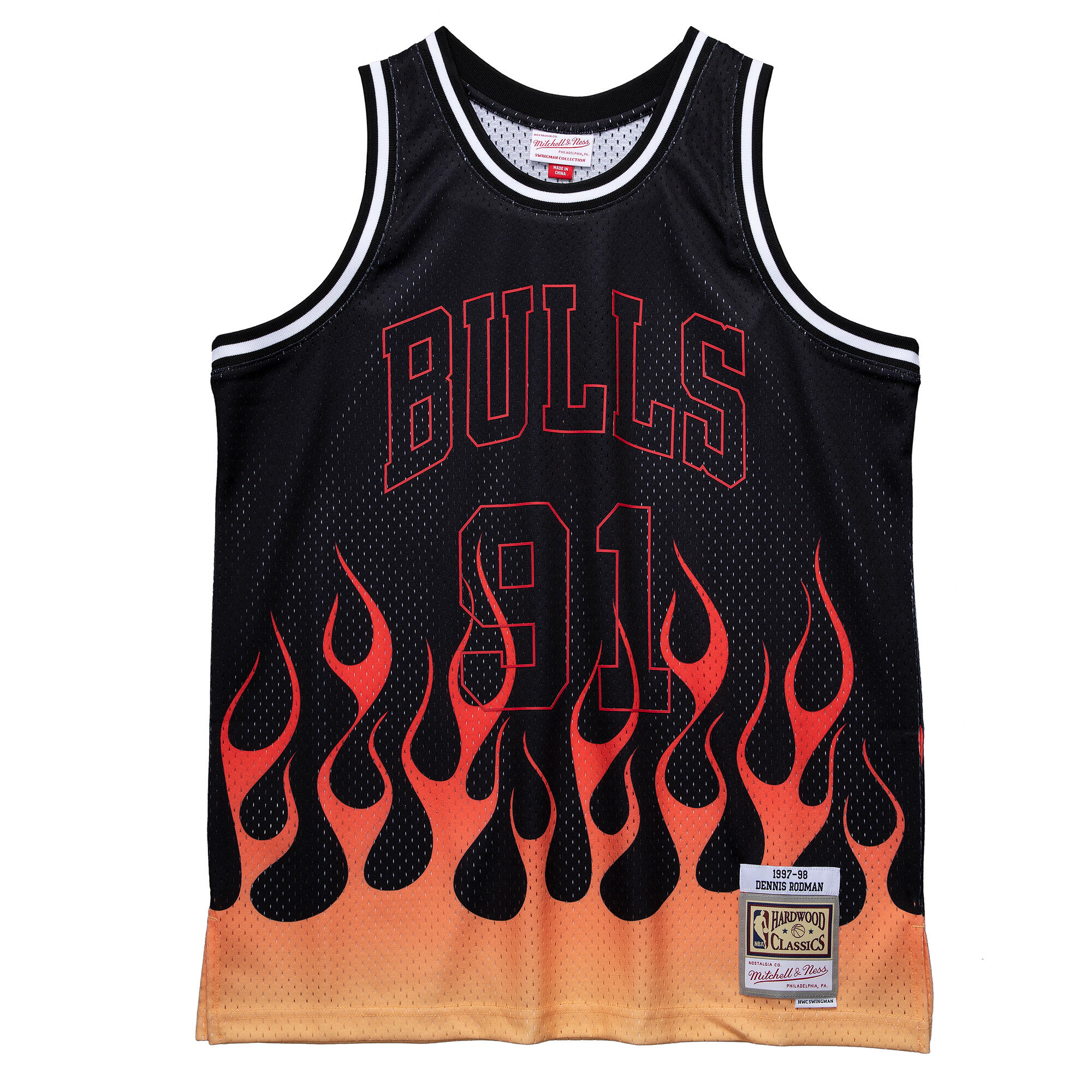 MITCHELL & NESS Maglia Nba Chicago Bulls Dennis Rodman