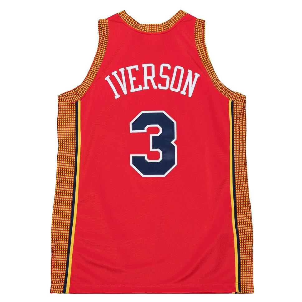 Jersey Philadelphia 76ers NBA Alternate 2004 Allen Iverson