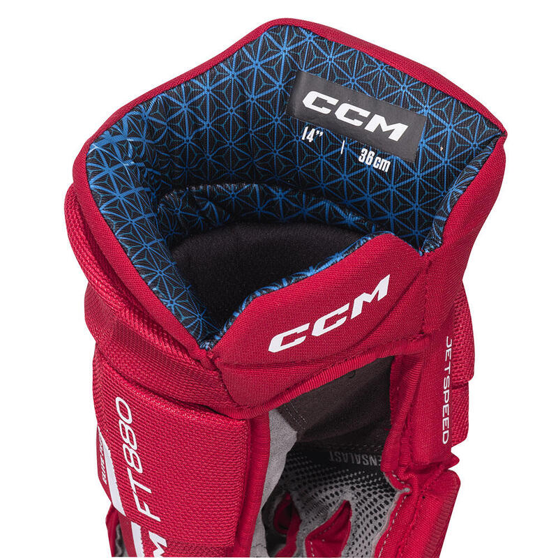 Mănuși de hochei pe gheață CCM JetSpeed ​​​​FT880 Junior