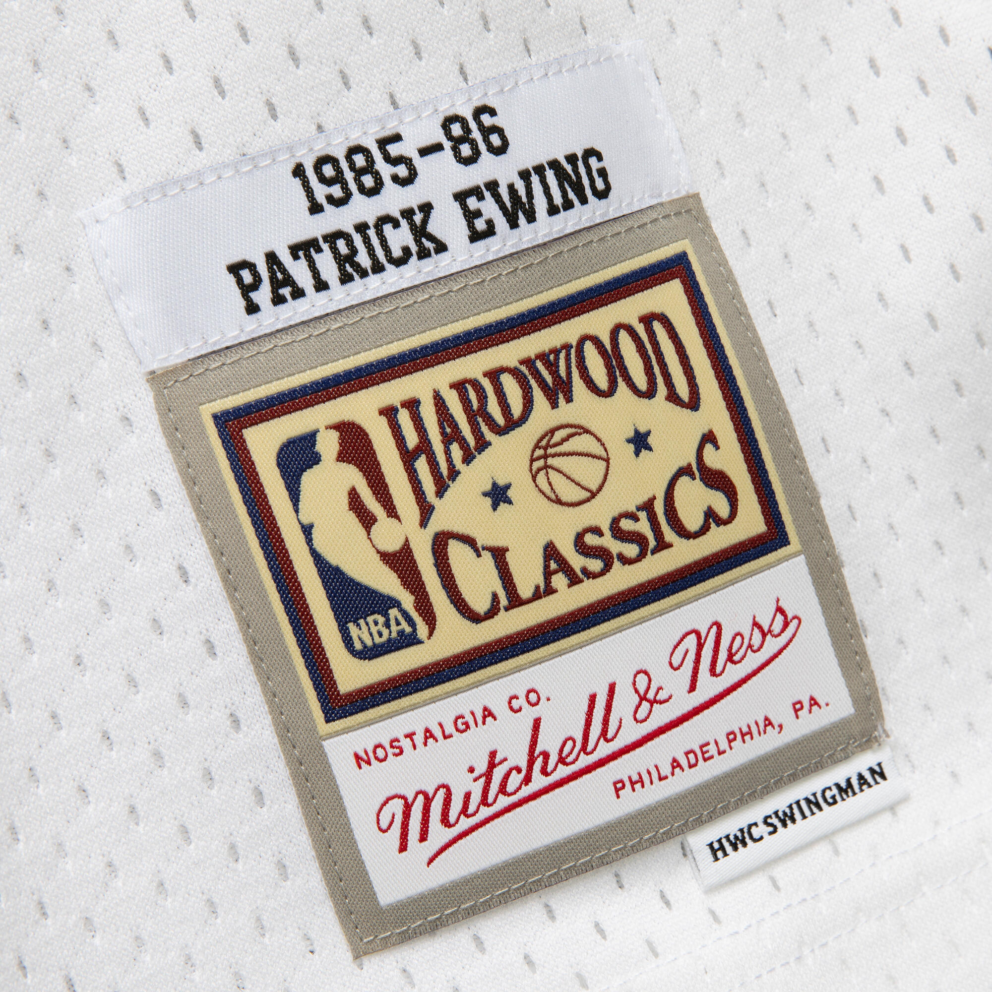 NBA Jersey New York Knicks Patrick Ewing 1985/86 4/4