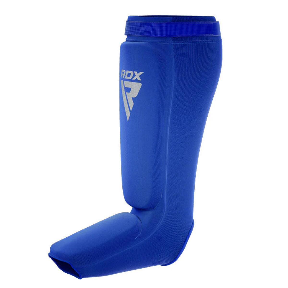Hosiery Shin Instep Foam Blue/White-L 4/6