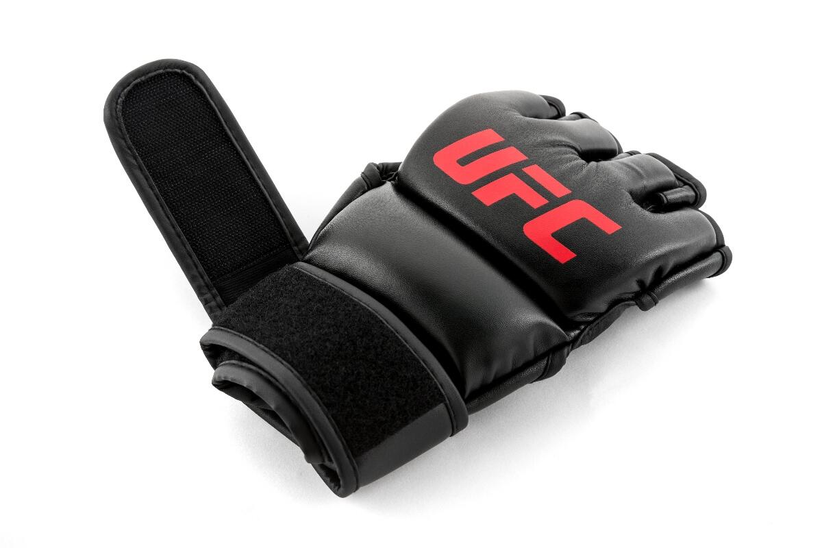 Guanti da Grappling MMA Contender - Nero/Rosso - 7 oz 4/5