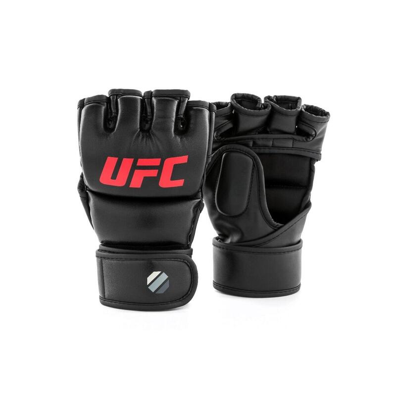 Rękawice do grapplingu Contender MMA - czarno-czerwone - 7 uncji