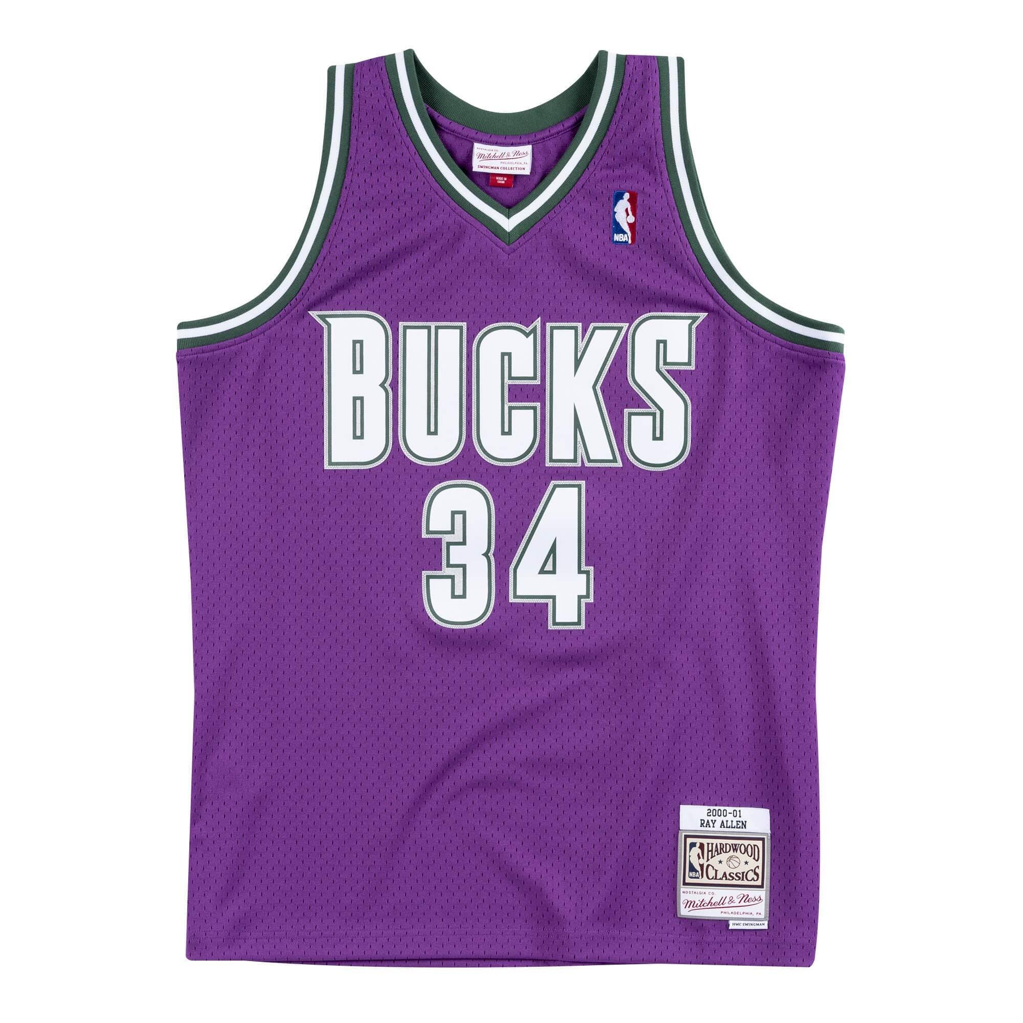MITCHELL & NESS Maglia NBA Milwaukee Bucks Ray Allen