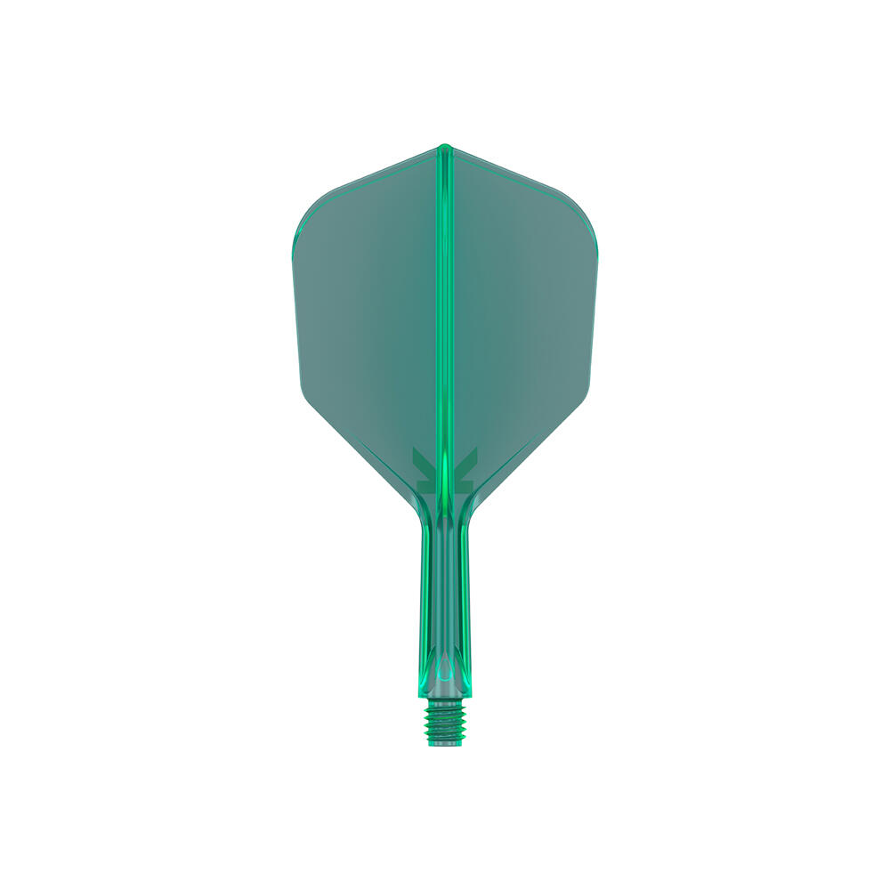 Target K-Flex Moulded Flight & Shaft No.6 Medium - Green