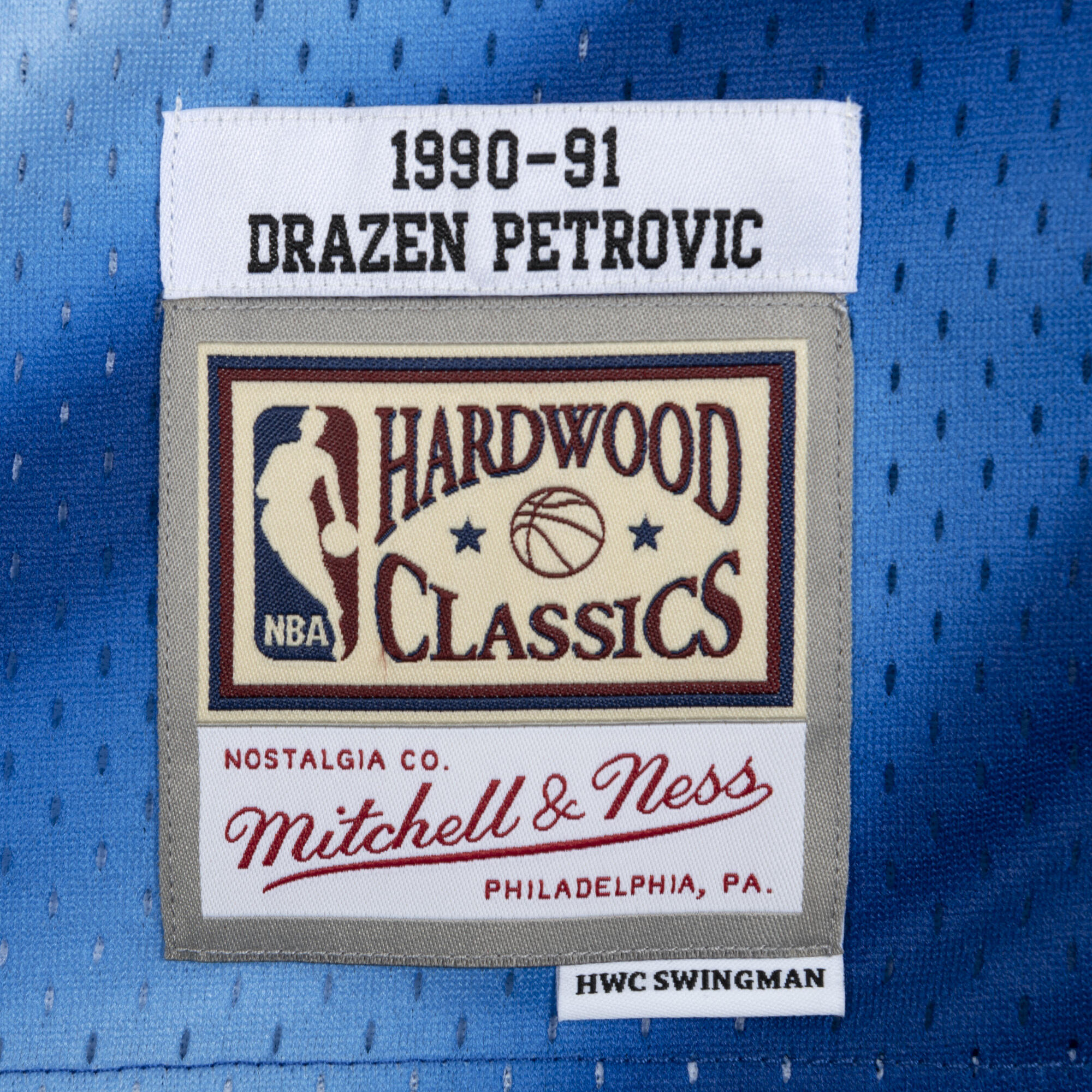 Maillot NBA New Jersey Nets Drazen Petrovic 3/3
