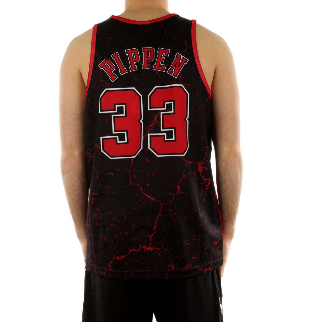 Maglia a rete Burst Chicago Bulls NBA Scottie Pippen 4/6