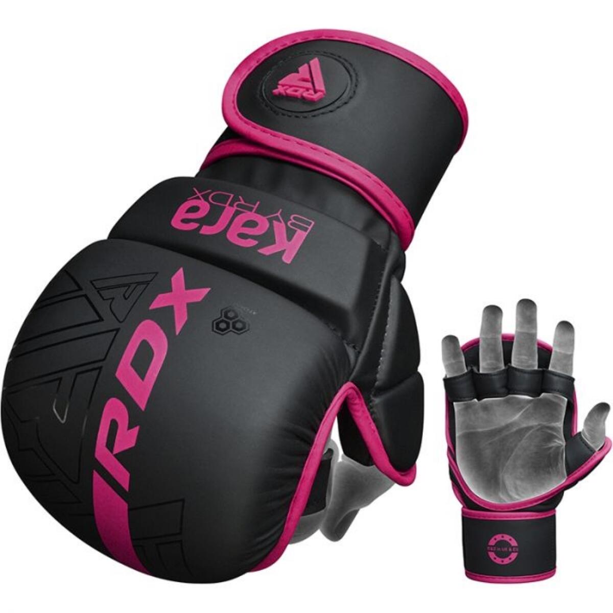 MMA Sparring Gloves RDX F6 KARA – Pink – XS/S 4/7