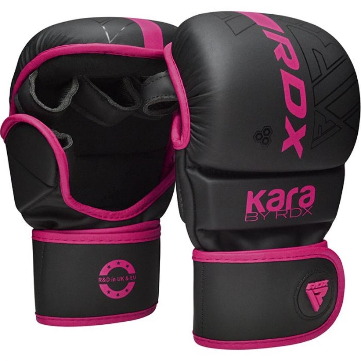 MMA Sparring Gloves RDX F6 KARA – Pink – XS/S 3/7