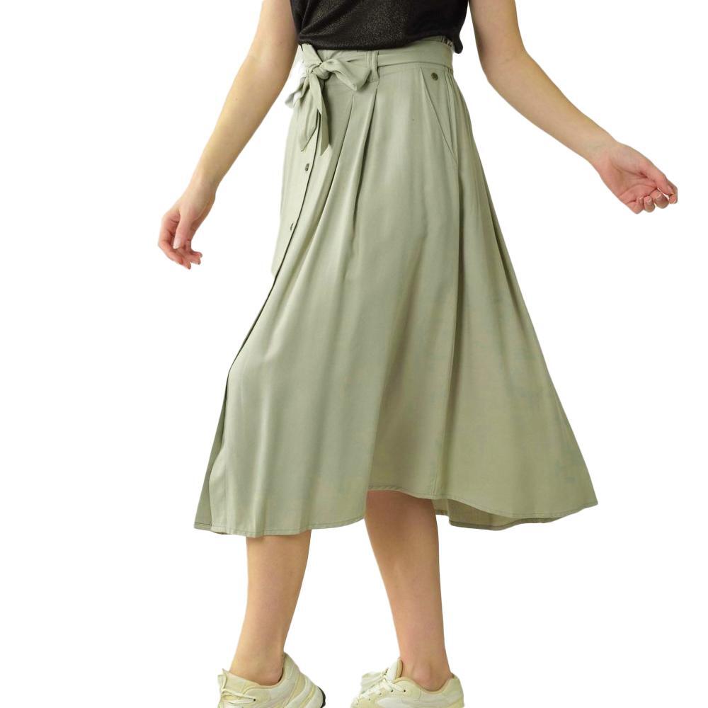 Falda Kaki Deeluxe Rosalia para Mujer 2/2
