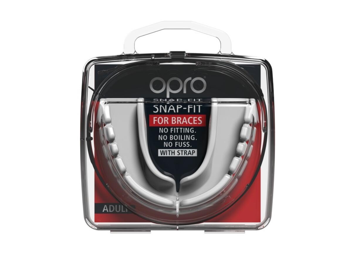 Ochraniacz na Zęby Opro Snap Fit Braces Biały (do aparatów) 2/5