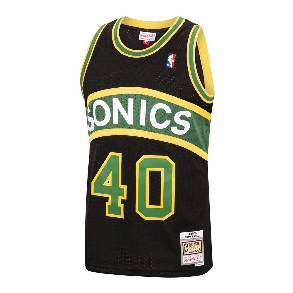 MITCHELL & NESS Maglia NBA Seattle Supersonics Sean Kemp
