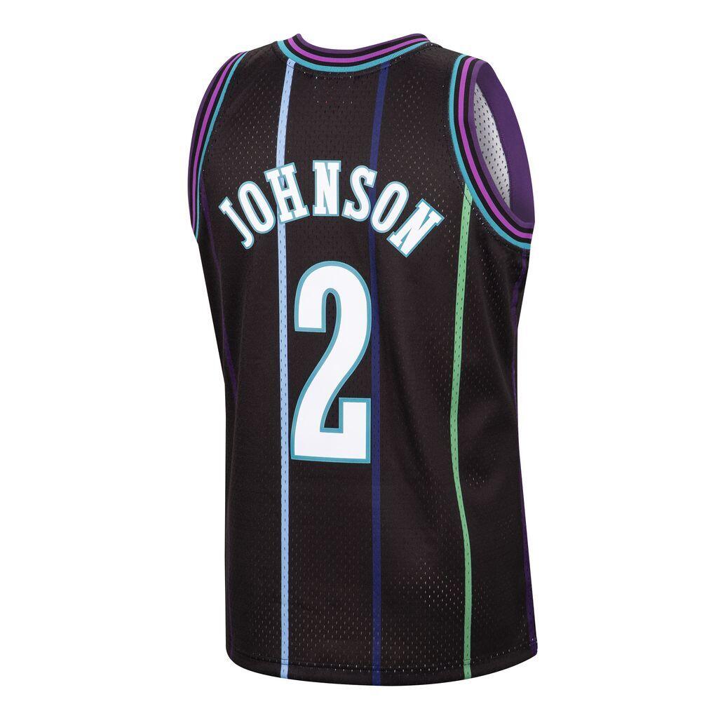 Camisa NBA Charlotte Hornets Larry Johnson 2/3