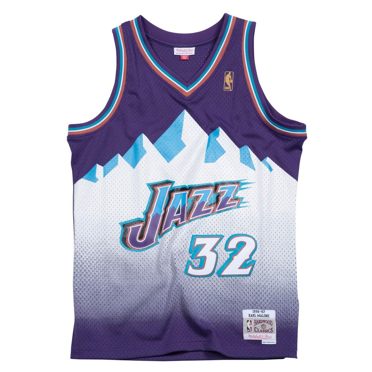 MITCHELL & NESS Maglia Nba Utah Jazz Karl Malone