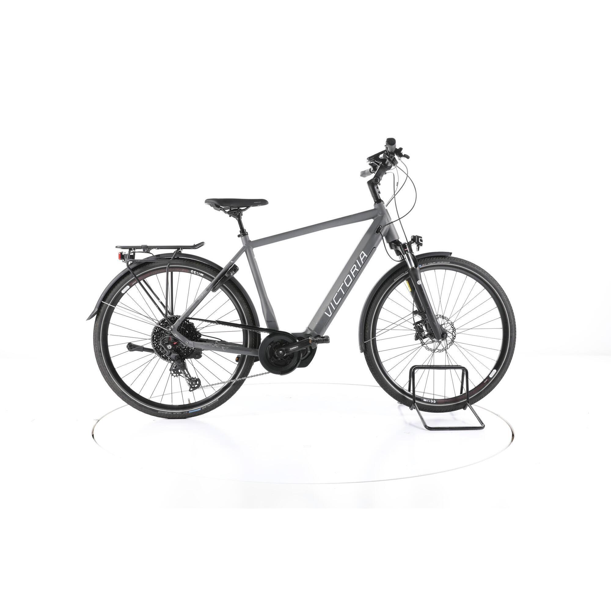 Victoria - Reconditionné - Victoria Etouring 12.9 Trekking Vélo Électrique - Très Bon - Vélo De Voyage - Gris - 55 - Decathlon