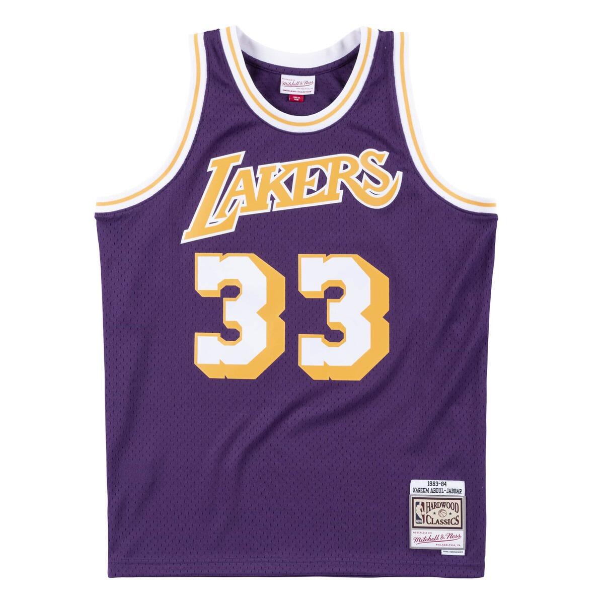 Maillot de Basket NBA Lakers 2022 Westbrook 0 jaune