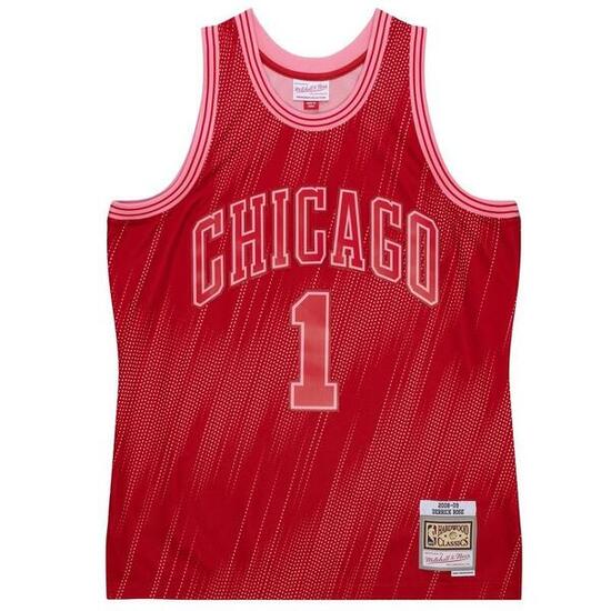 Maillot Chicago Bulls NBA Monochrome Swingman Jersey 2008 Derrick Rose