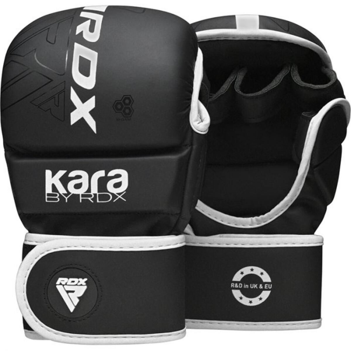 Rdx Sports - Gants Mma Sparring Rdx F6 Kara – Blanc – S/m - Mitaines De Combat - Blanc|noir - 38 S - Decathlon