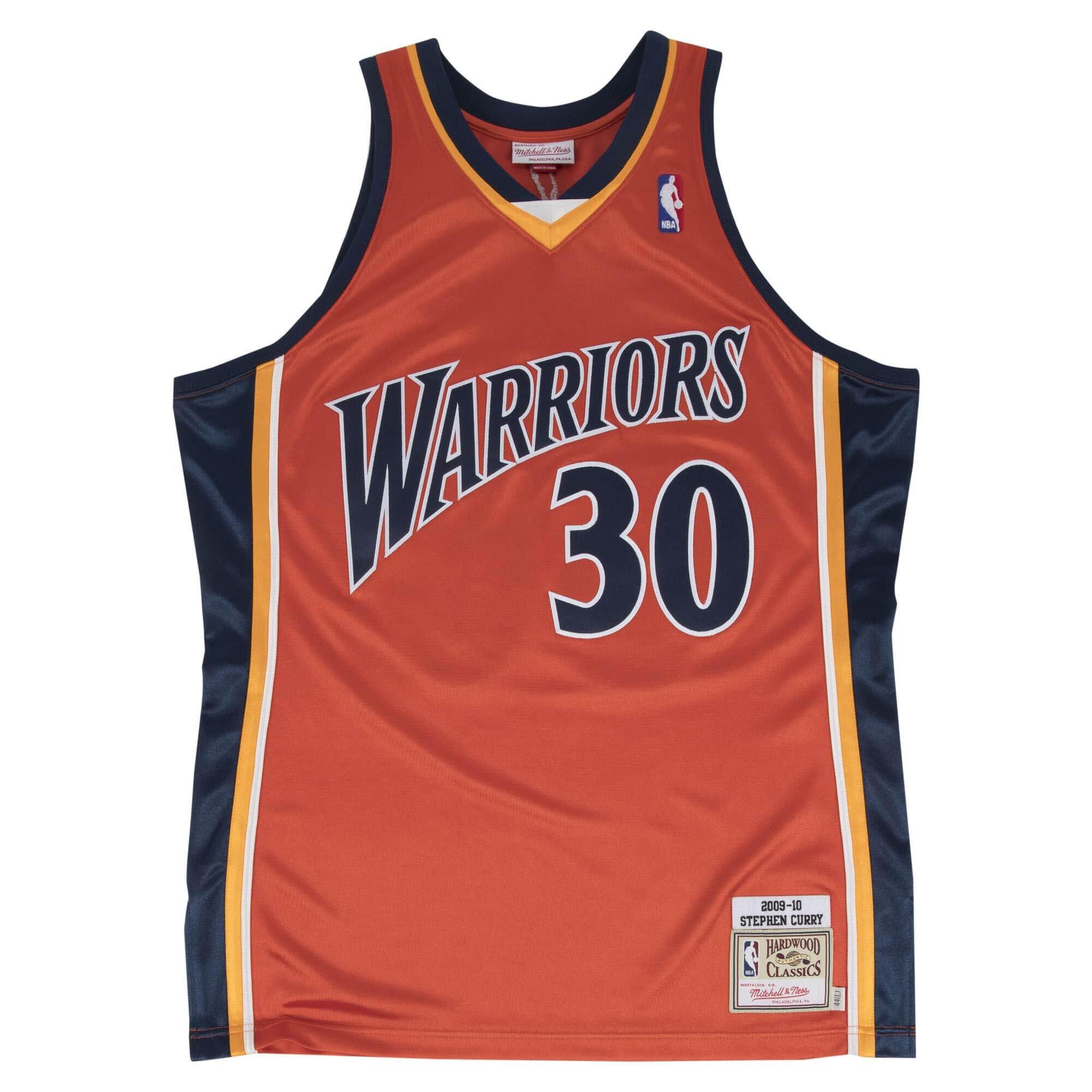 MITCHELL & NESS Golden State Warriors NBA Jersey Stephen Curry