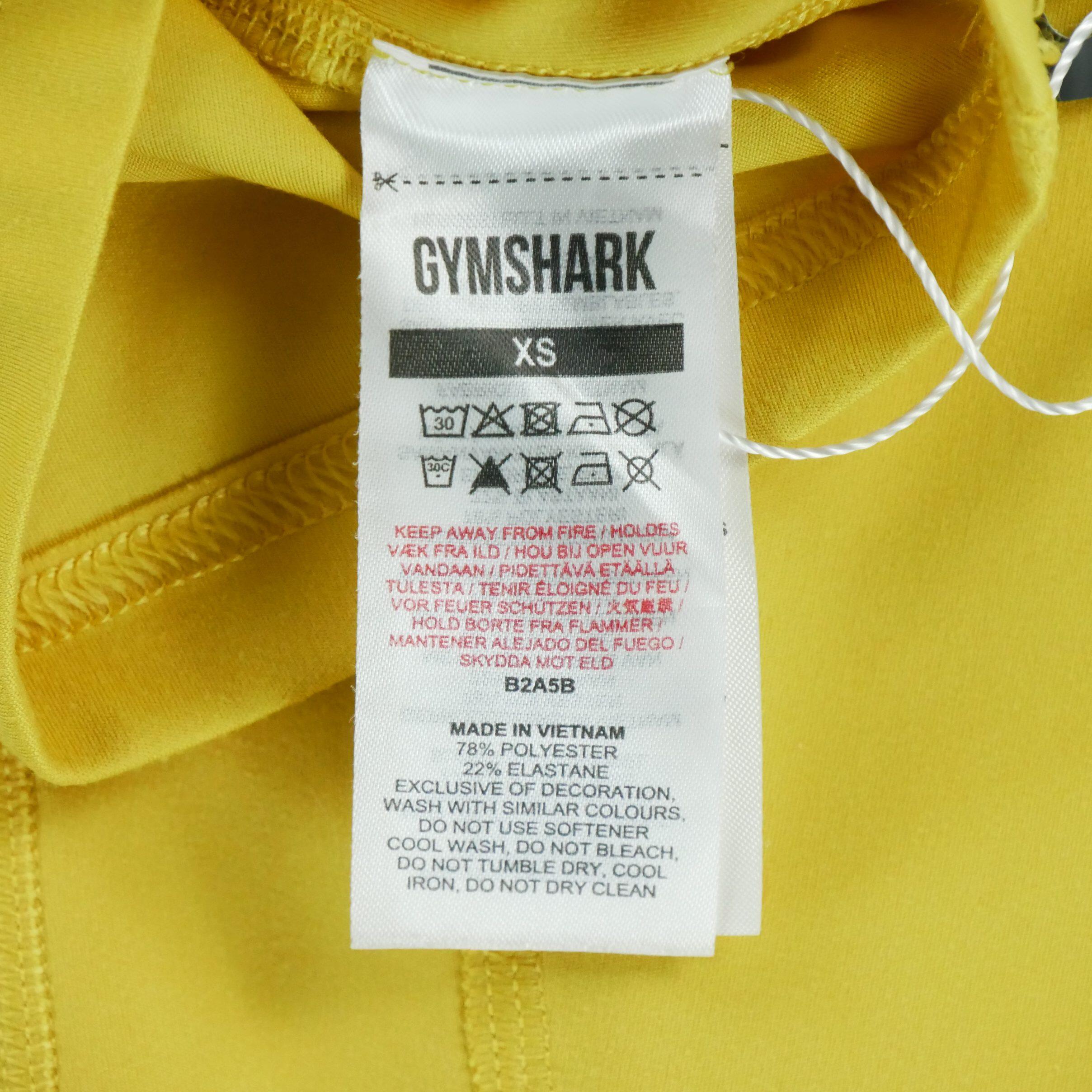 Reconditionné - Short Femme Training Cycling Jaune - Excellent 4/4