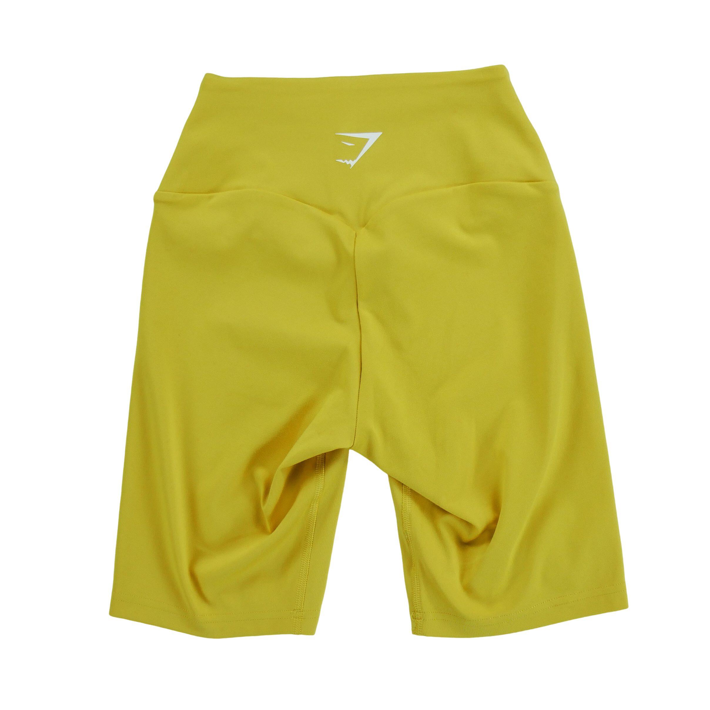 Reconditionné - Short Femme Training Cycling Jaune - Excellent 2/4